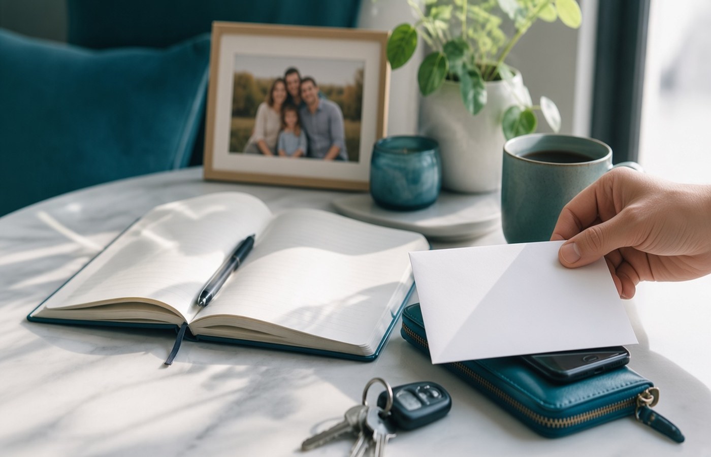 Money sent to parents each month: how to record it